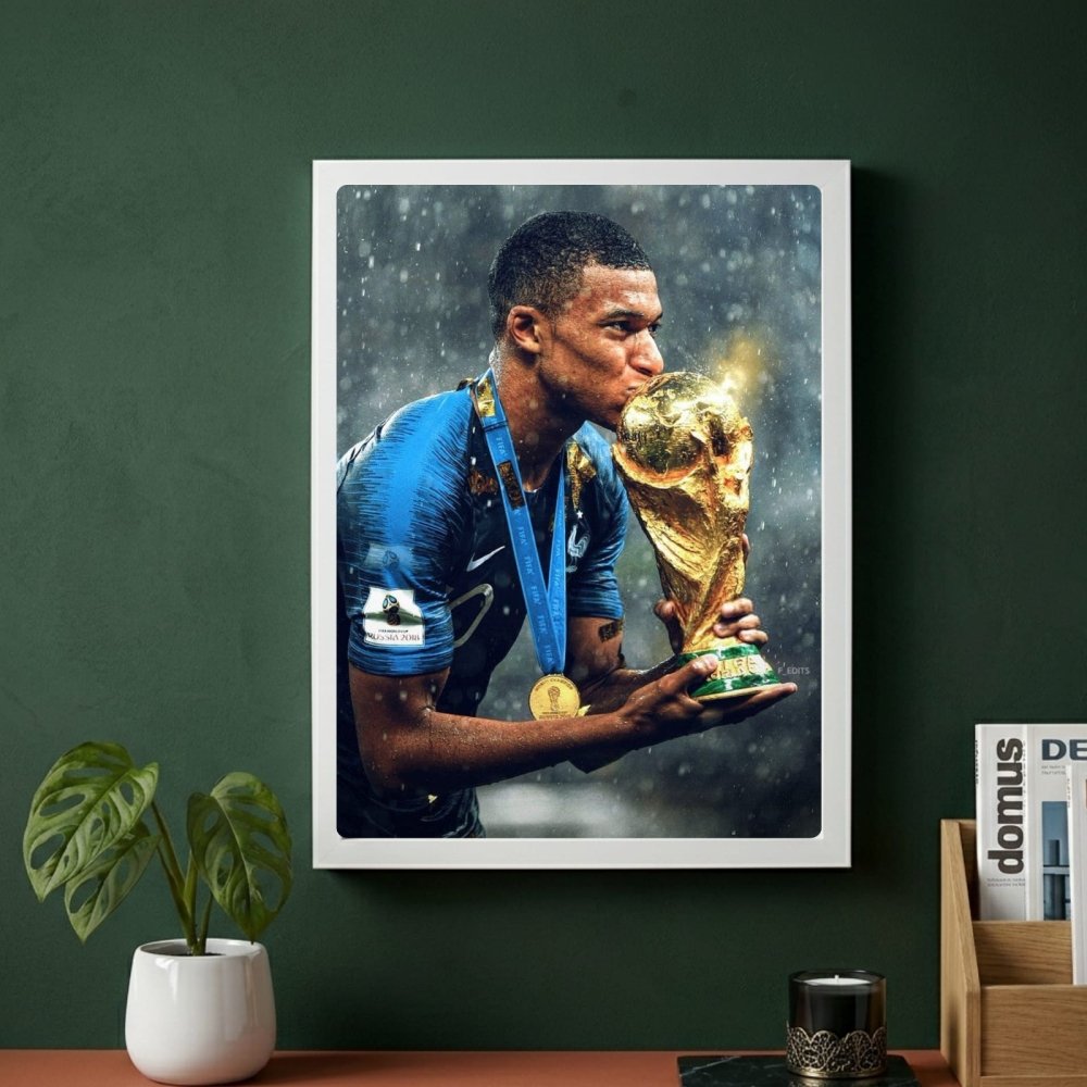 mbappe - Vibes Districtmbappe poster GoldVibes District