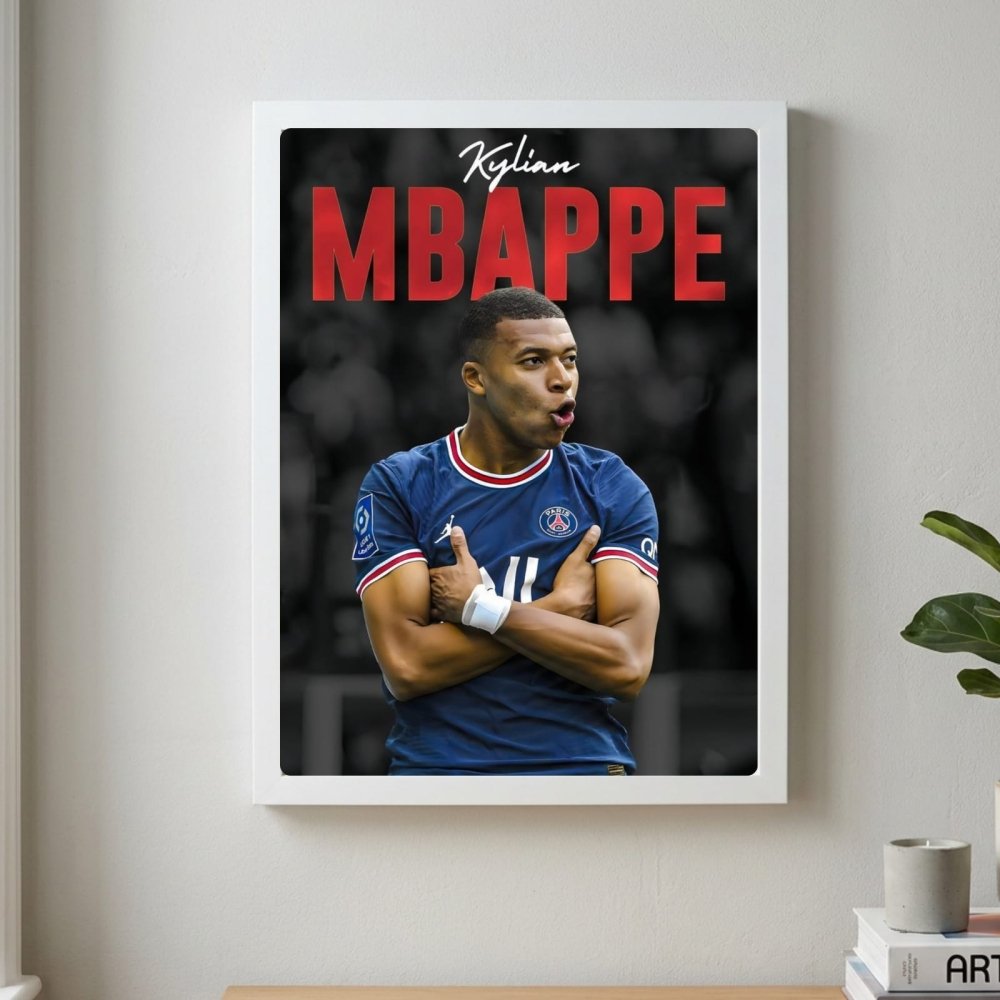 mbappe - Vibes Districtmbappe poster GoldVibes District