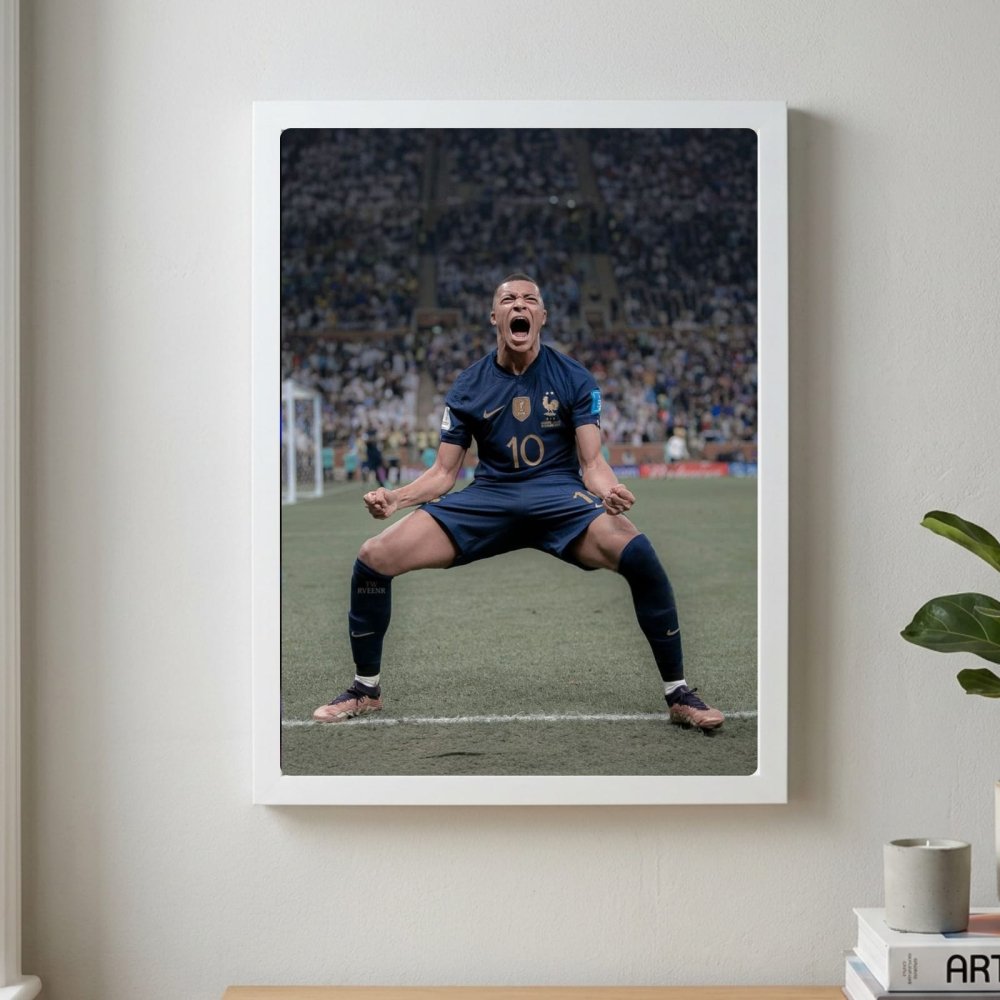 mbappe - Vibes Districtmbappe poster GoldVibes District