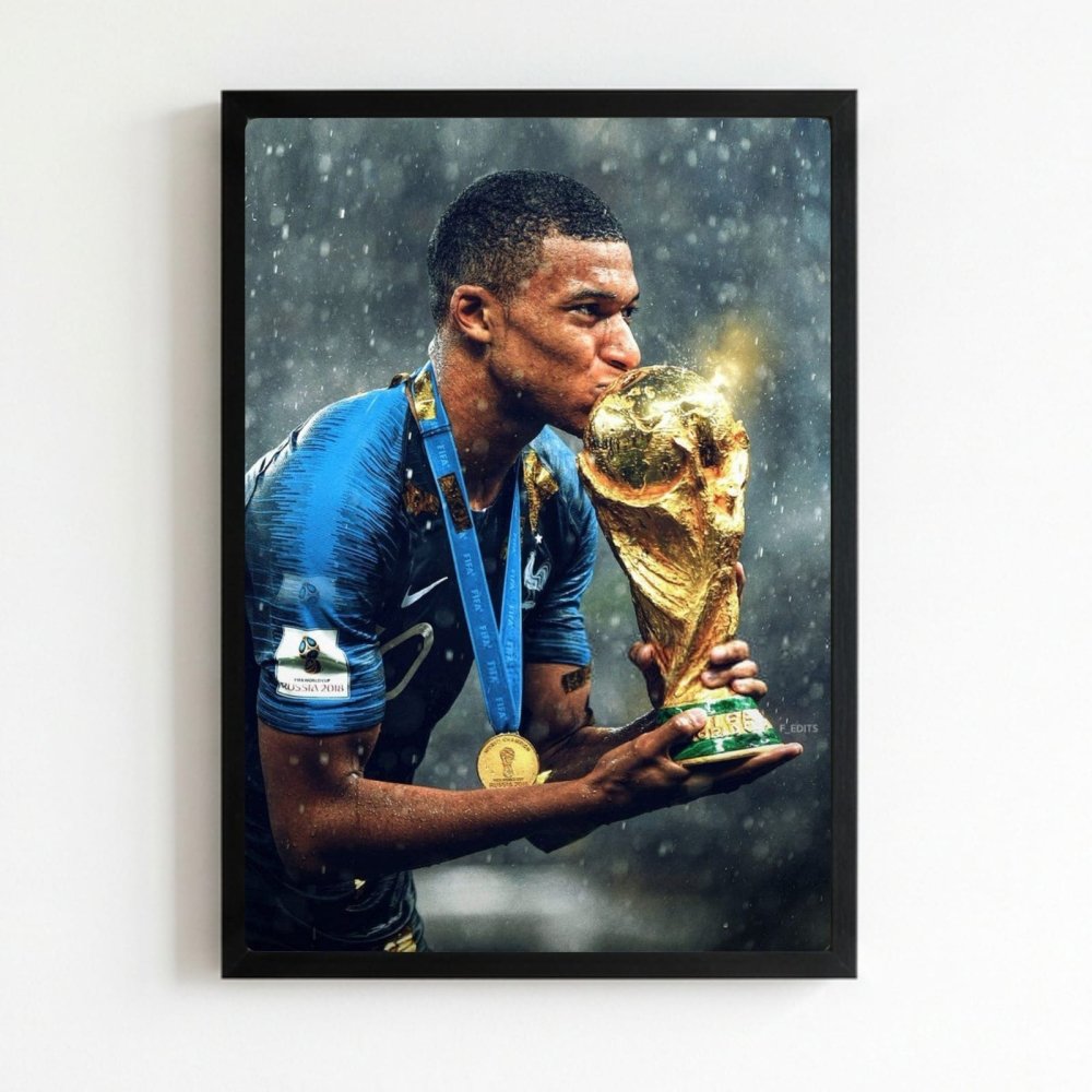 mbappe - Vibes Districtmbappe poster NeroVibes District
