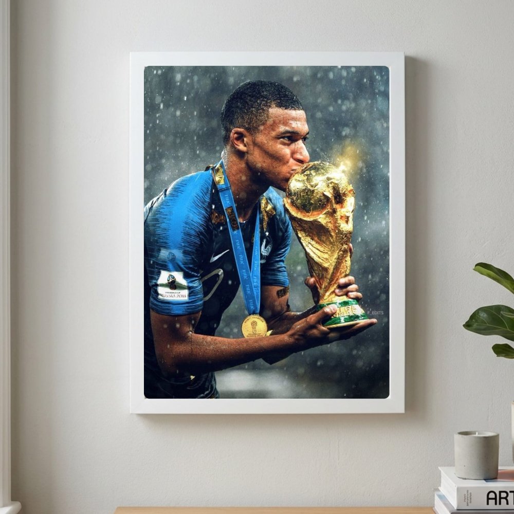 mbappe - Vibes Districtmbappe poster GoldVibes District