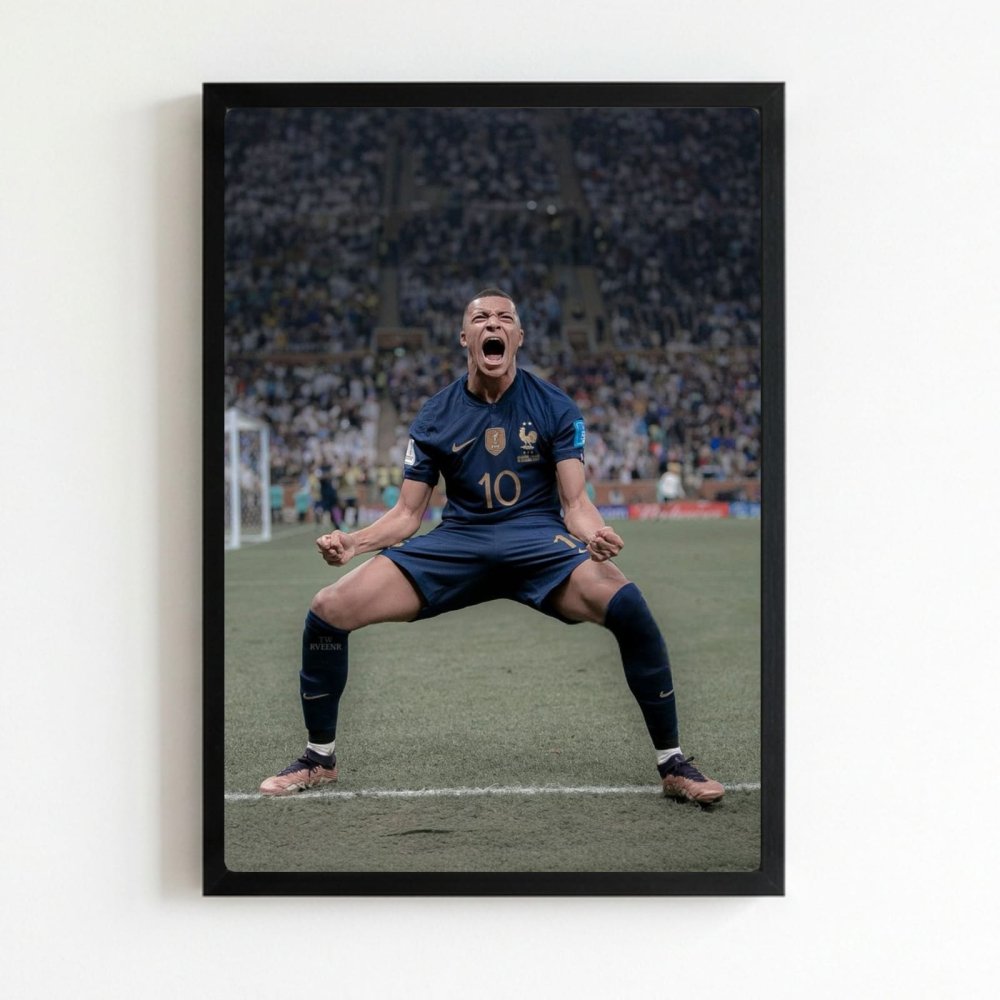 mbappe - Vibes Districtmbappe poster NeroVibes District