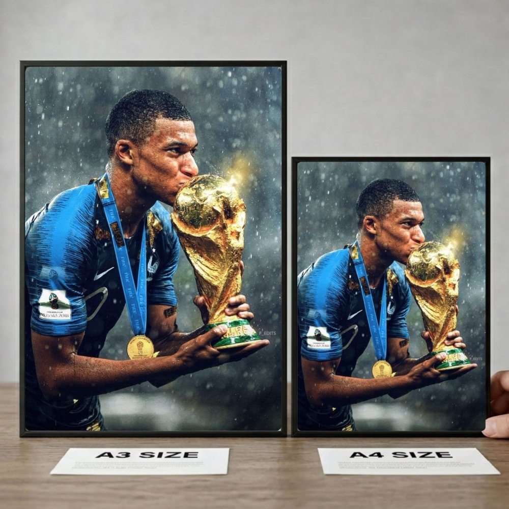 mbappe - Vibes Districtmbappe poster GoldVibes District