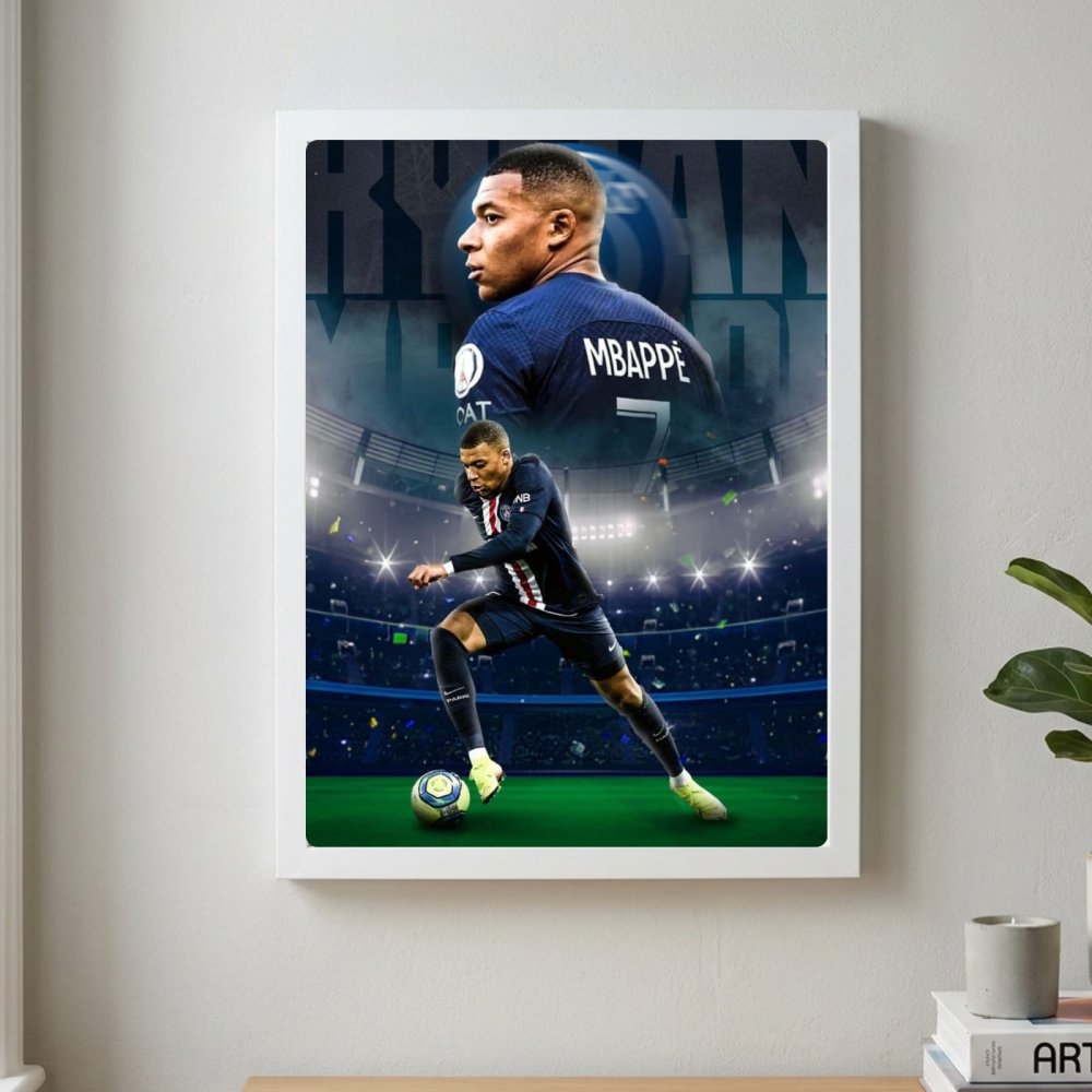 mbappe - Vibes Districtmbappe poster GoldVibes District
