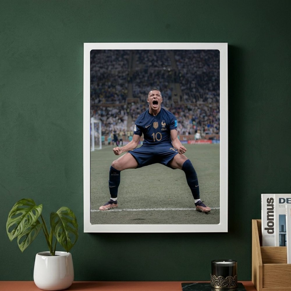 mbappe - Vibes Districtmbappe poster GoldVibes District