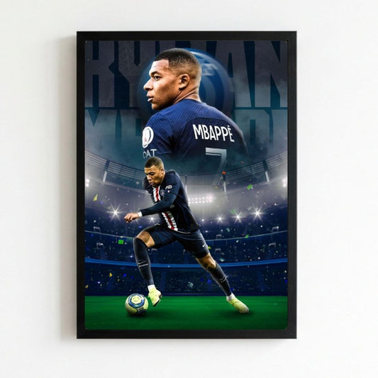 mbappe - Vibes Districtmbappe poster NeroVibes District