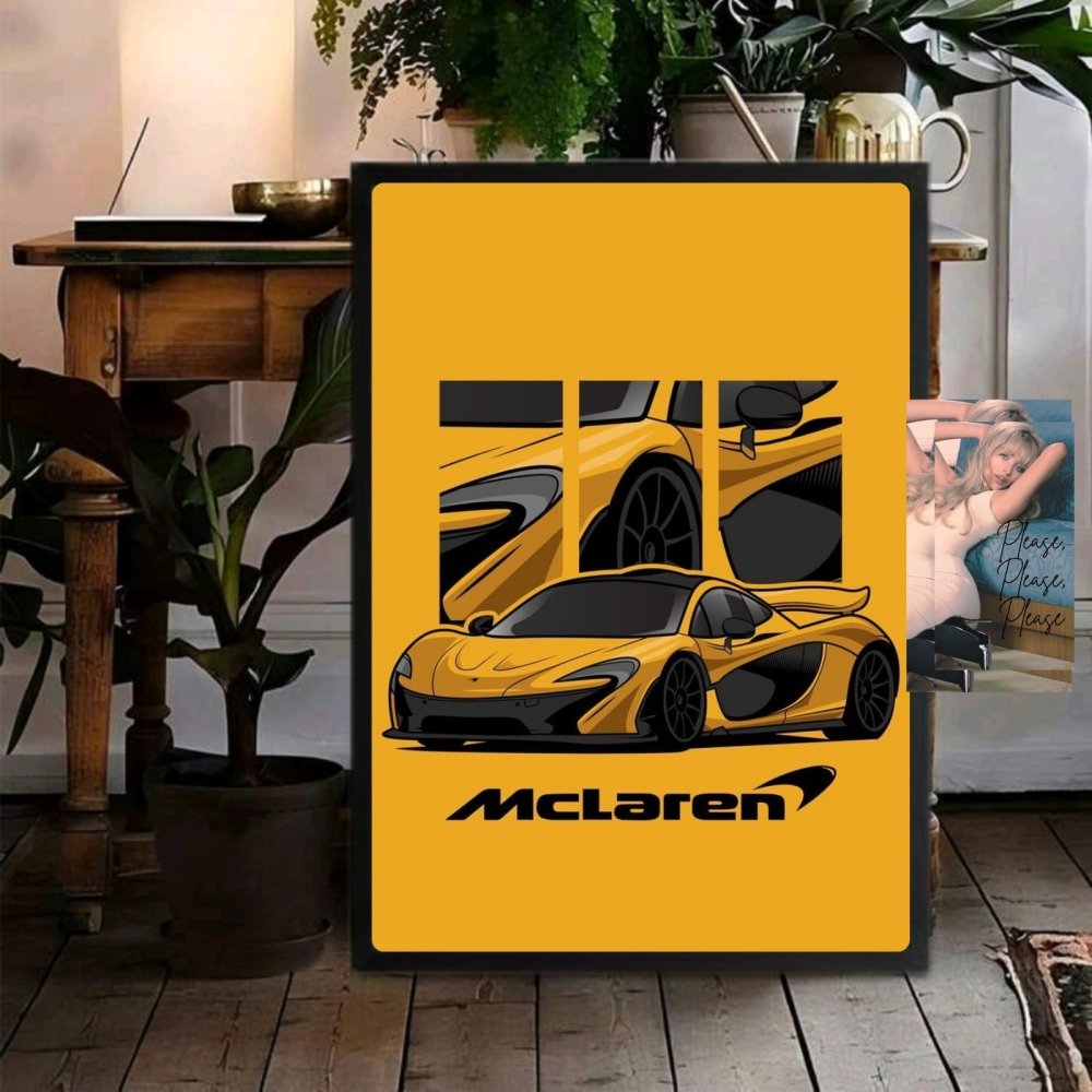 mclaren poster - Vibes Districtmclaren poster GoldVibes District