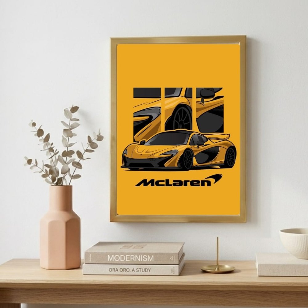mclaren poster - Vibes Districtmclaren poster GoldVibes District