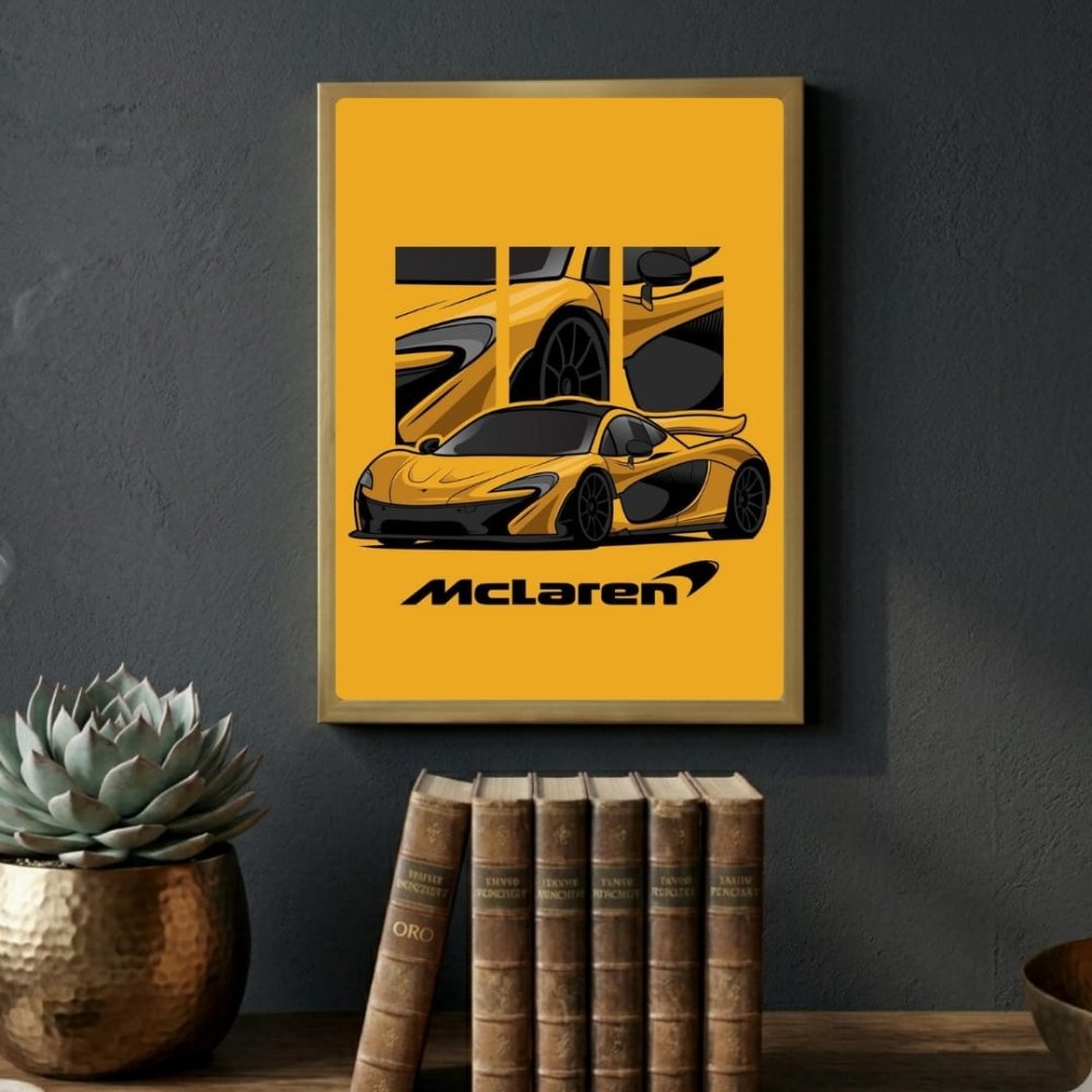mclaren poster - Vibes Districtmclaren poster GoldVibes District