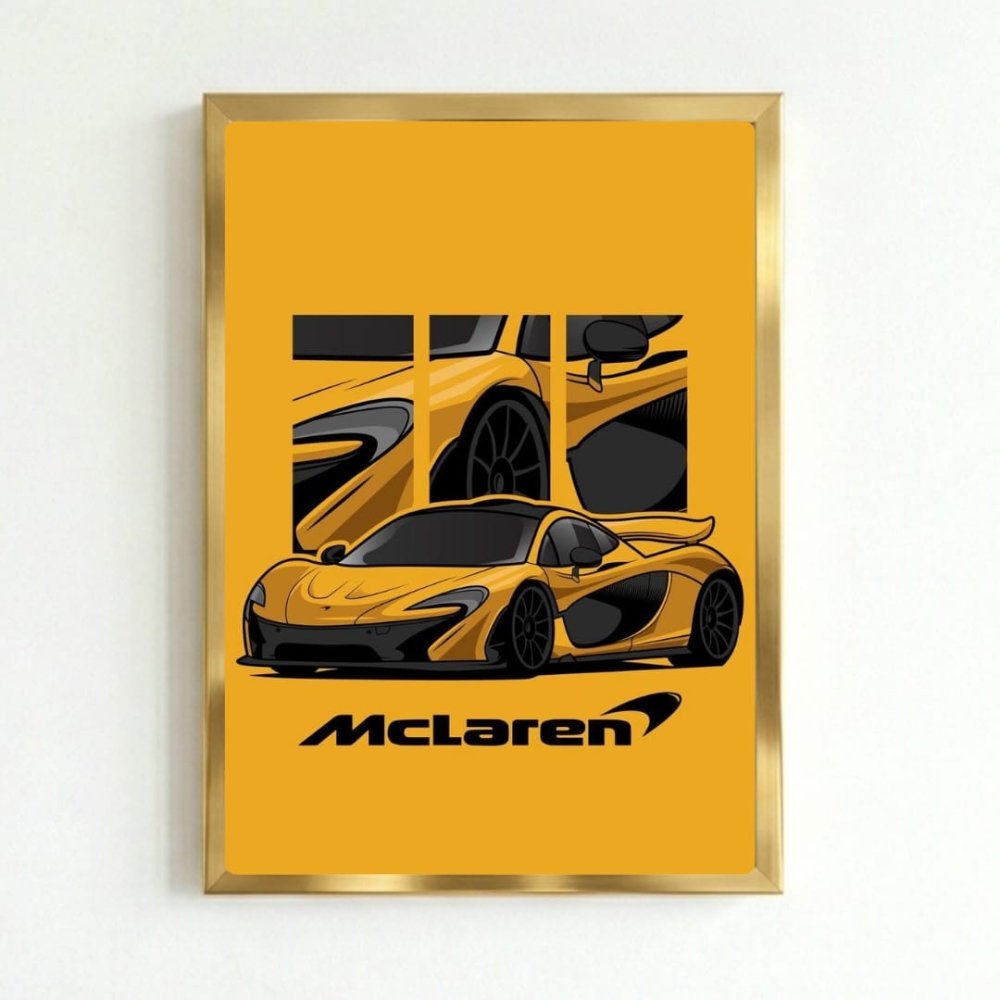 mclaren poster - Vibes Districtmclaren poster GoldVibes District