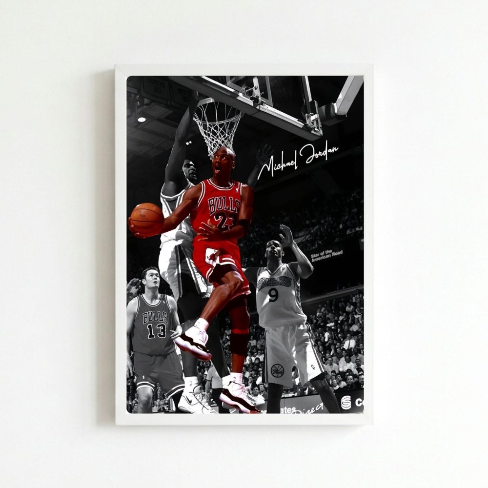 Michael Jordan and Kobe Briant - Basket - Vibes DistrictMichael Jordan and Kobe Briant - Basket poster NeroVibes District