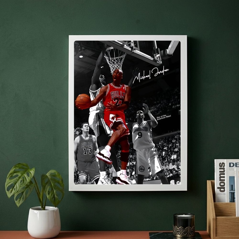 Michael Jordan and Kobe Briant - Basket - Vibes DistrictMichael Jordan and Kobe Briant - Basket poster NeroVibes District