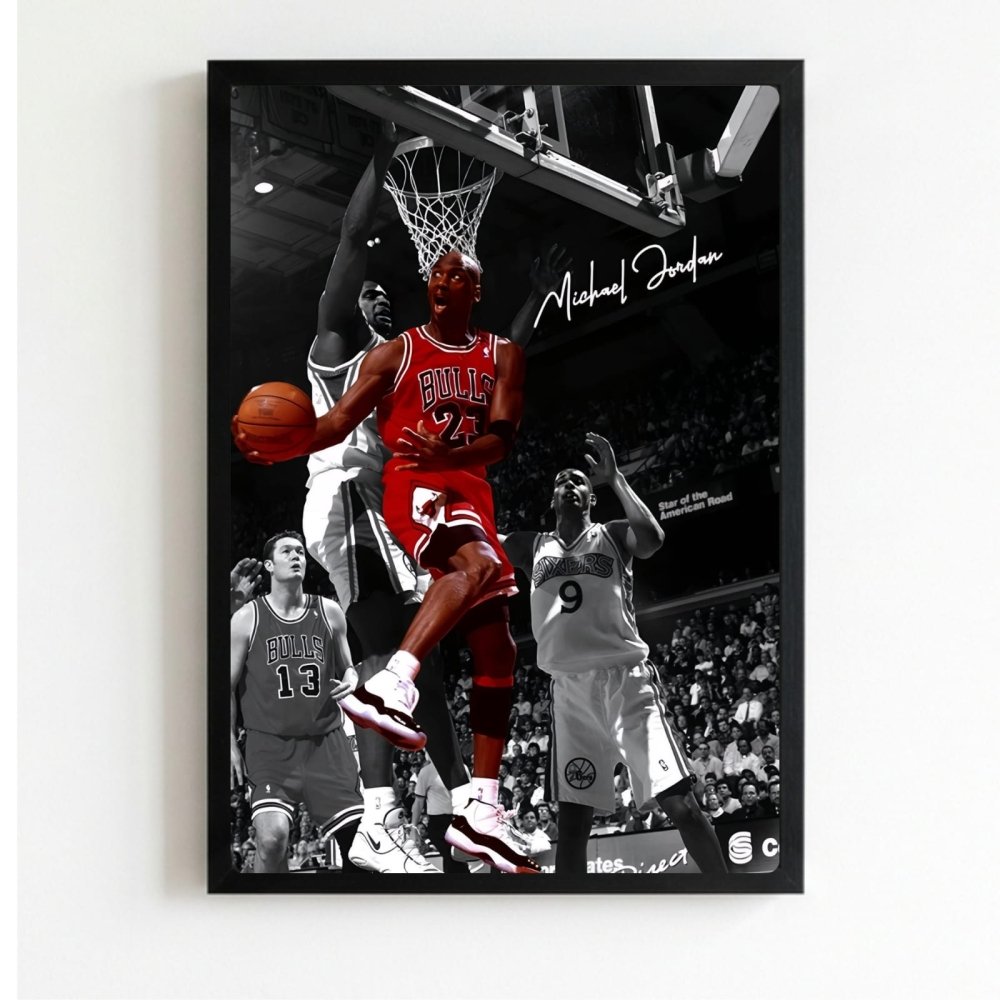 Michael Jordan and Kobe Briant - Basket - Vibes DistrictMichael Jordan and Kobe Briant - Basket poster NeroVibes District