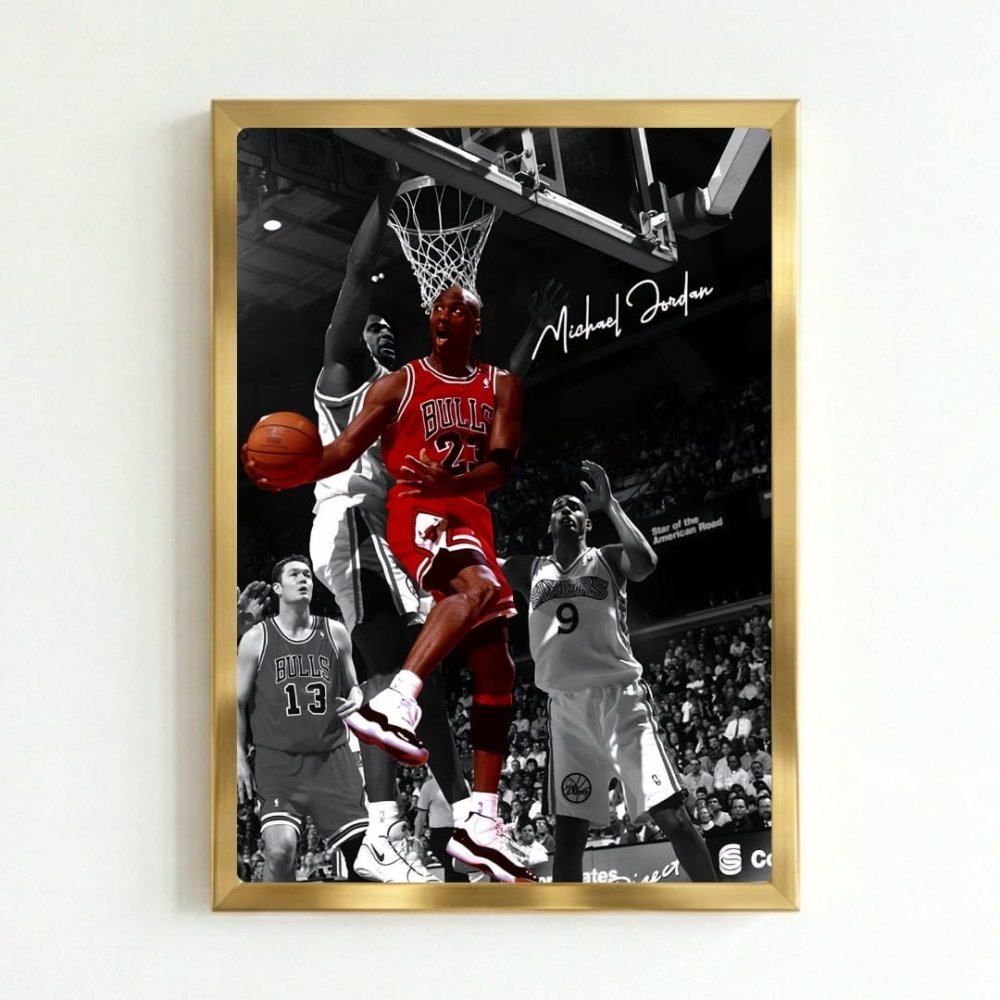 Michael Jordan and Kobe Briant - Basket - Vibes DistrictMichael Jordan and Kobe Briant - Basket poster NeroVibes District