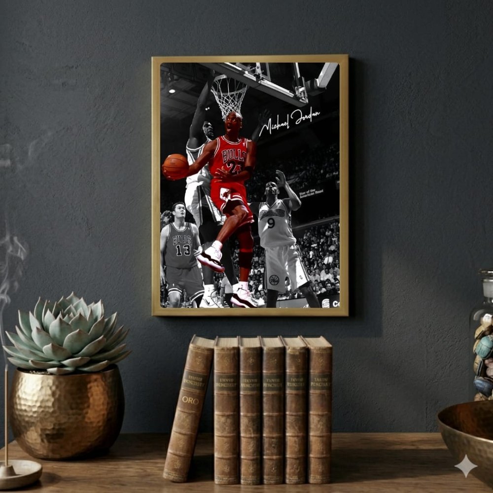 Michael Jordan and Kobe Briant - Basket - Vibes DistrictMichael Jordan and Kobe Briant - Basket poster NeroVibes District