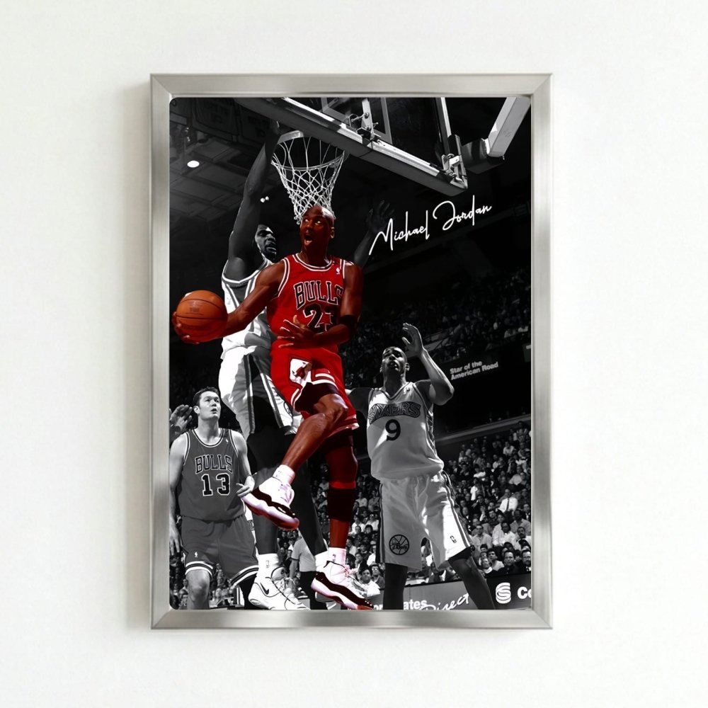 Michael Jordan and Kobe Briant - Basket - Vibes DistrictMichael Jordan and Kobe Briant - Basket poster NeroVibes District