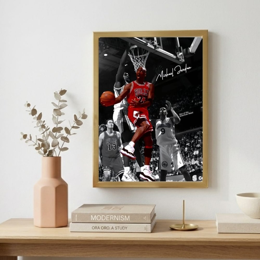 Michael Jordan and Kobe Briant - Basket - Vibes DistrictMichael Jordan and Kobe Briant - Basket poster NeroVibes District