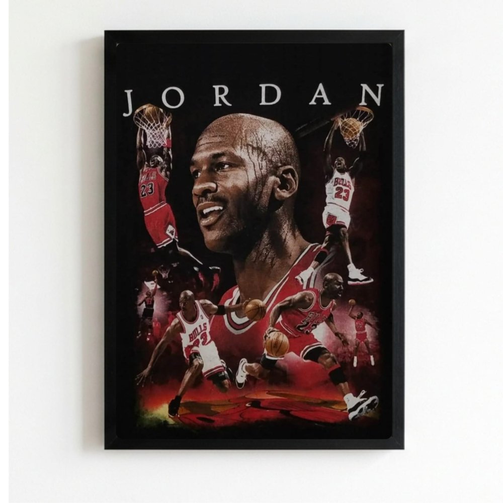 Michael Jordan - Basket - Vibes DistrictMichael Jordan - Basket poster NeroVibes District
