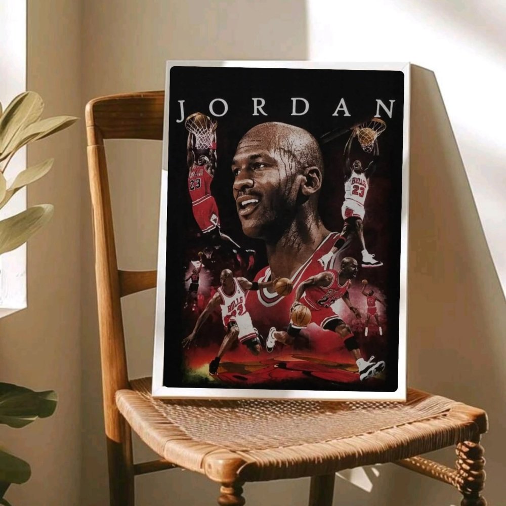 Michael Jordan - Basket - Vibes DistrictMichael Jordan - Basket poster GoldVibes District