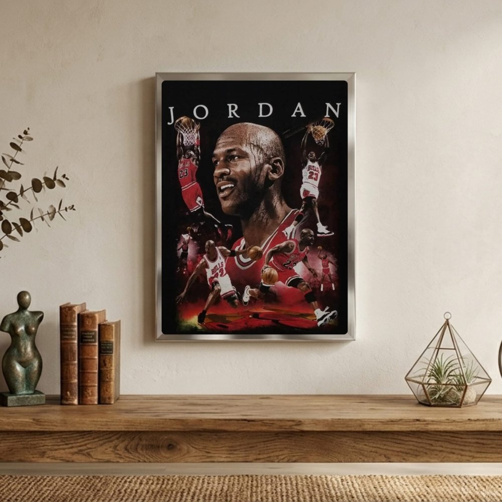 Michael Jordan - Basket - Vibes DistrictMichael Jordan - Basket poster GoldVibes District