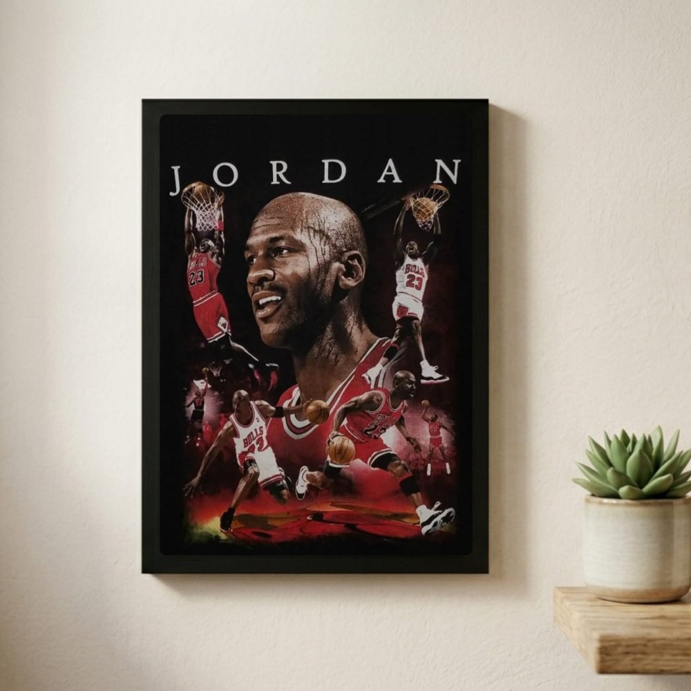 Michael Jordan - Basket - Vibes DistrictMichael Jordan - Basket poster GoldVibes District