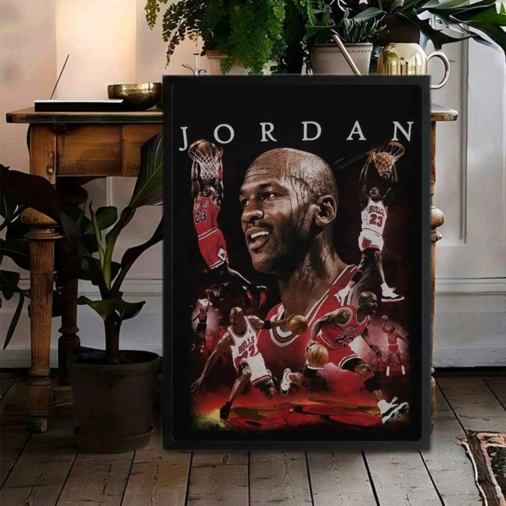 Michael Jordan - Basket - Vibes DistrictMichael Jordan - Basket poster GoldVibes District