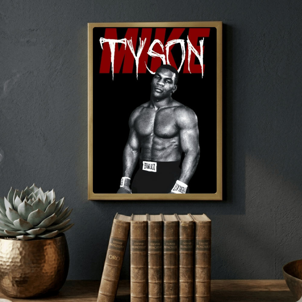 Mike tyson boxe - Vibes DistrictMike tyson boxe poster GoldVibes District