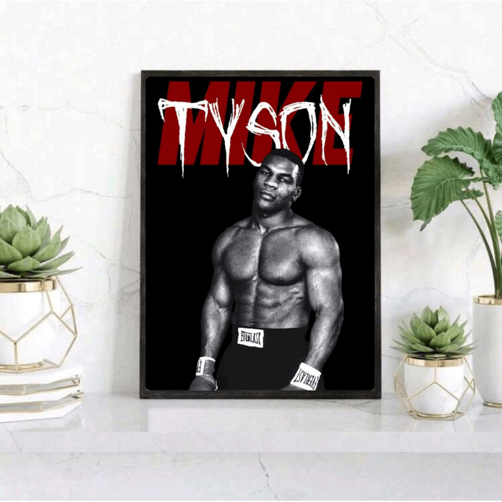 Mike tyson boxe - Vibes DistrictMike tyson boxe poster GoldVibes District