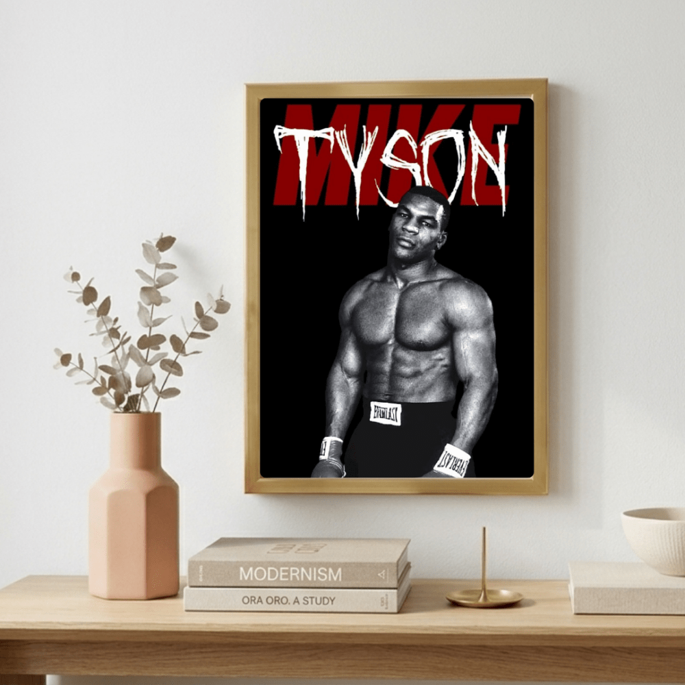 Mike tyson boxe - Vibes DistrictMike tyson boxe poster GoldVibes District