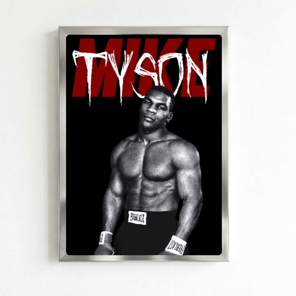 Mike tyson boxe - Vibes DistrictMike tyson boxe poster SilverVibes District