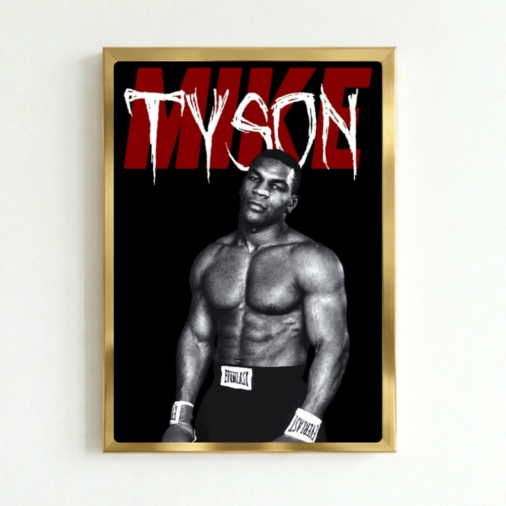 Mike tyson boxe - Vibes DistrictMike tyson boxe poster GoldVibes District