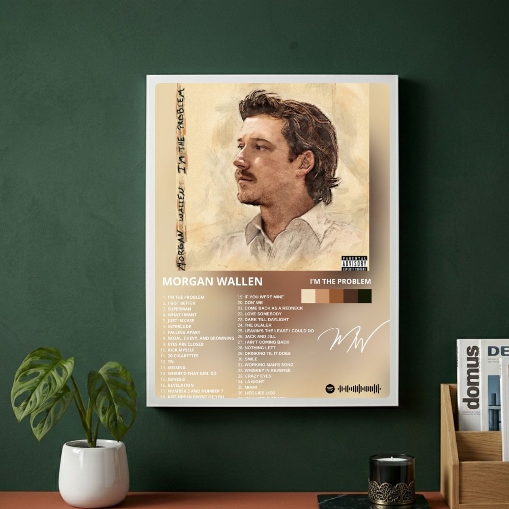 morgan wallen - i am the problem - Vibes Districtmorgan wallen - i am the problem poster NeroVibes District