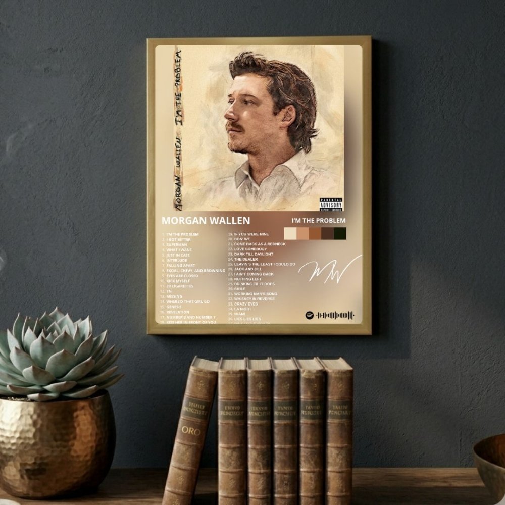 morgan wallen - i am the problem - Vibes Districtmorgan wallen - i am the problem poster NeroVibes District