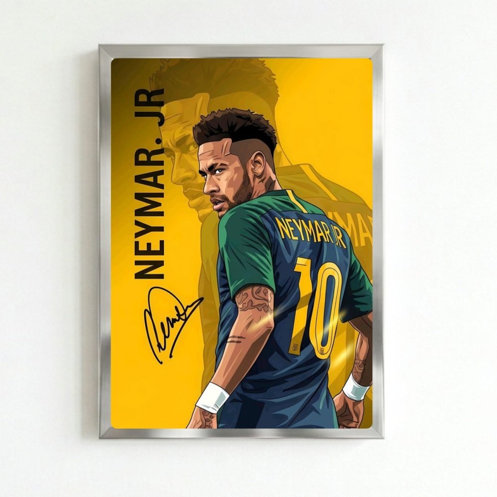 neymar - Vibes Districtneymar poster SilverVibes District