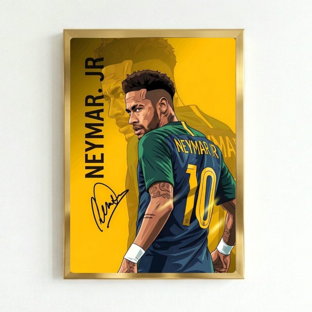 neymar - Vibes Districtneymar poster GoldVibes District