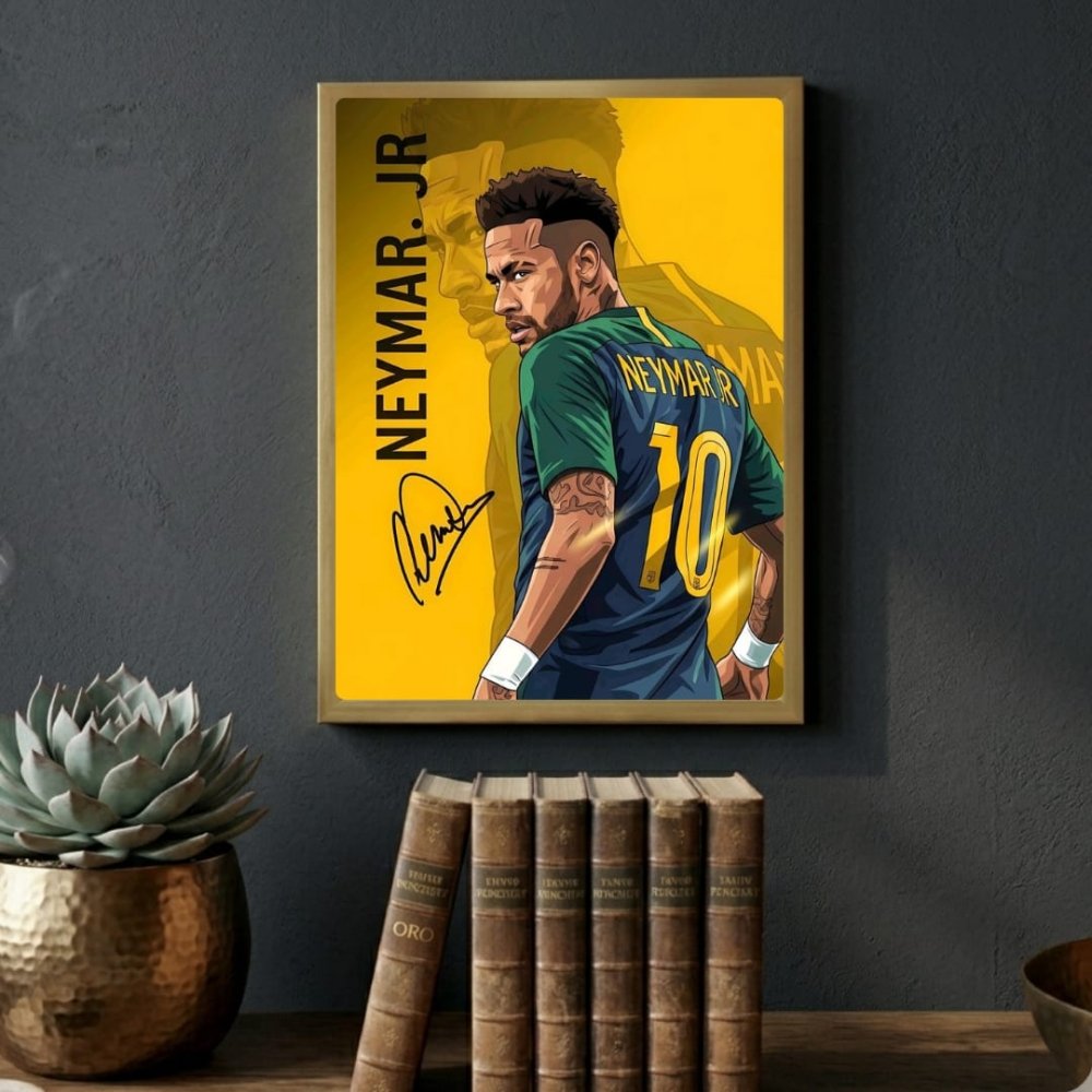 neymar - Vibes Districtneymar poster GoldVibes District