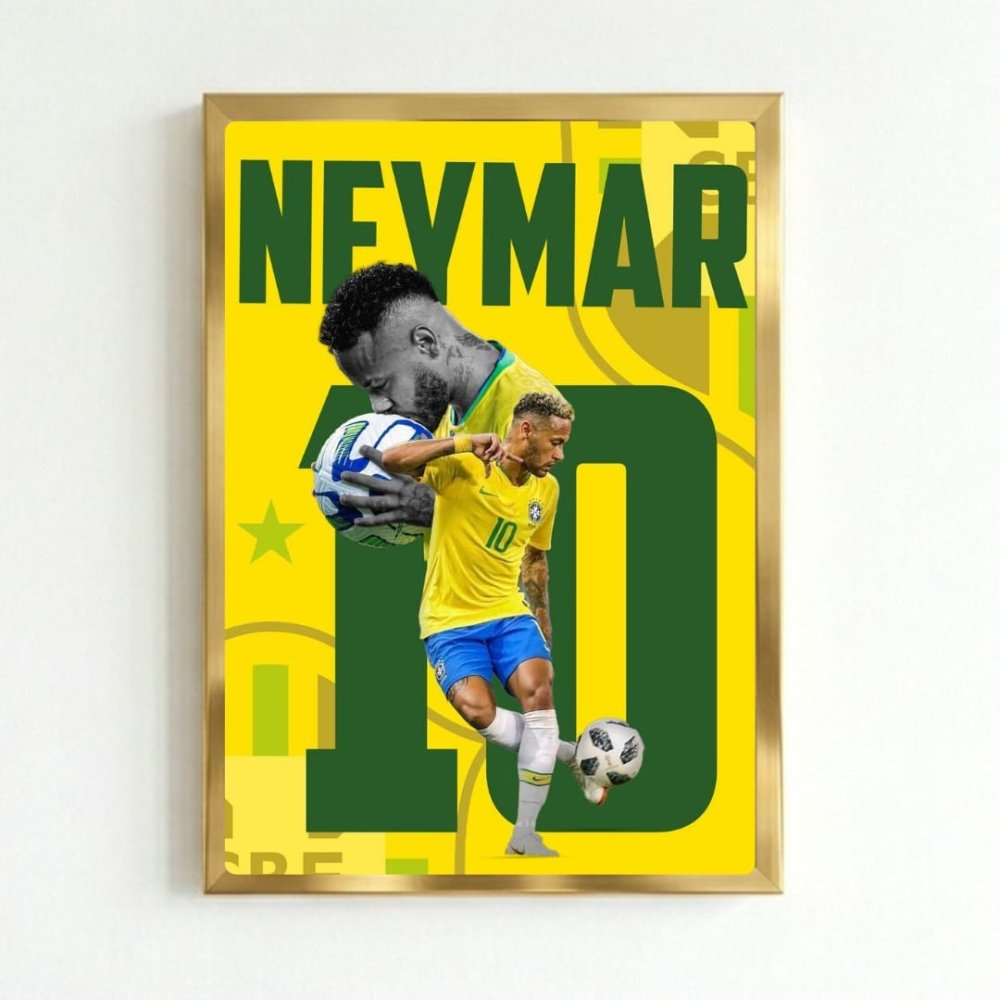 neymar - Vibes Districtneymar poster GoldVibes District