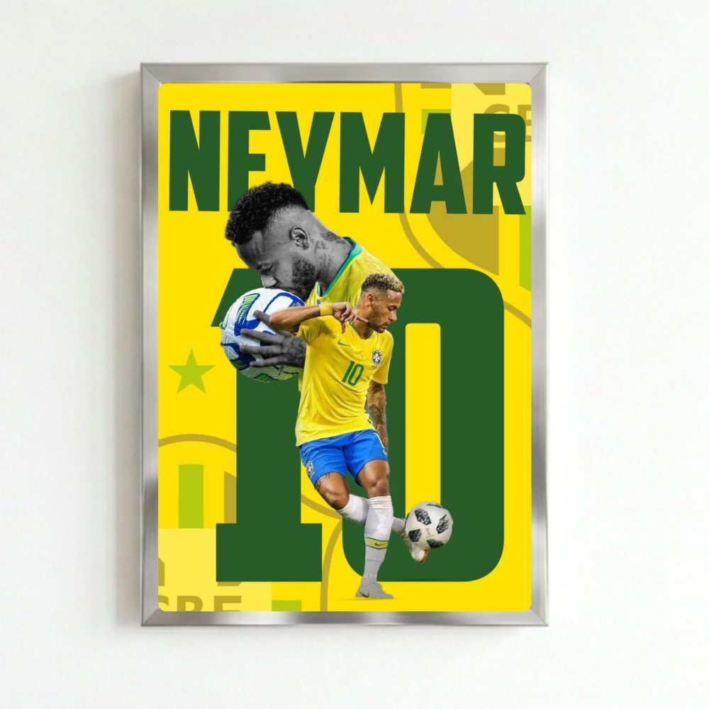 neymar - Vibes Districtneymar poster SilverVibes District