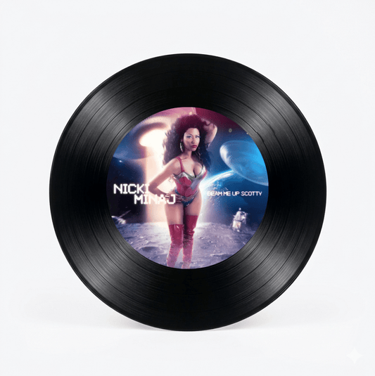 Nicki Minaj – Beam Me Up Scotty Decorative Wall Vinyl - Vibes DistrictNicki Minaj – Beam Me Up Scotty Decorative Wall Vinyl Vinyl Vibes District