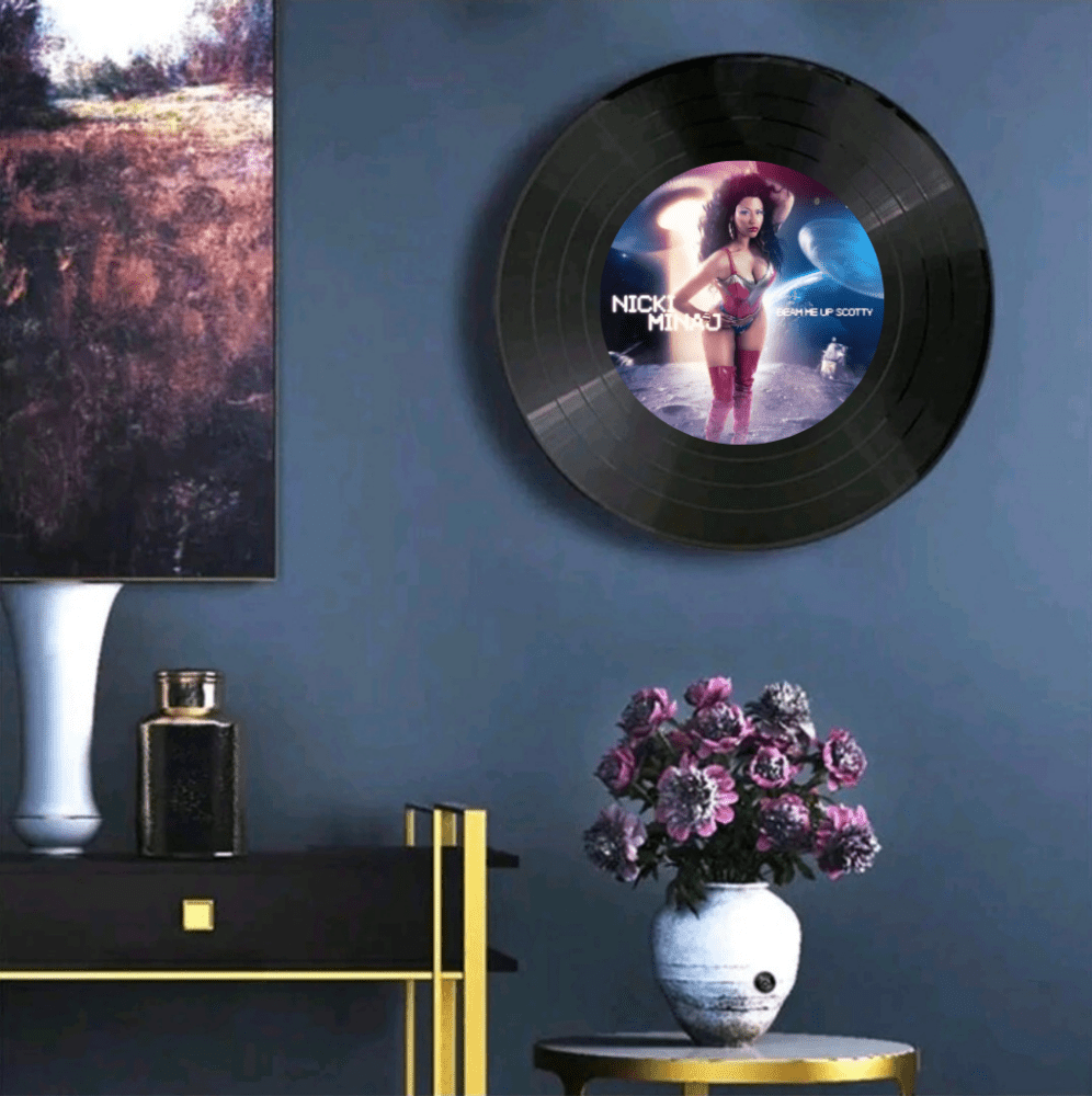 Nicki Minaj – Beam Me Up Scotty Decorative Wall Vinyl - Vibes DistrictNicki Minaj – Beam Me Up Scotty Decorative Wall Vinyl Vinyl Vibes District