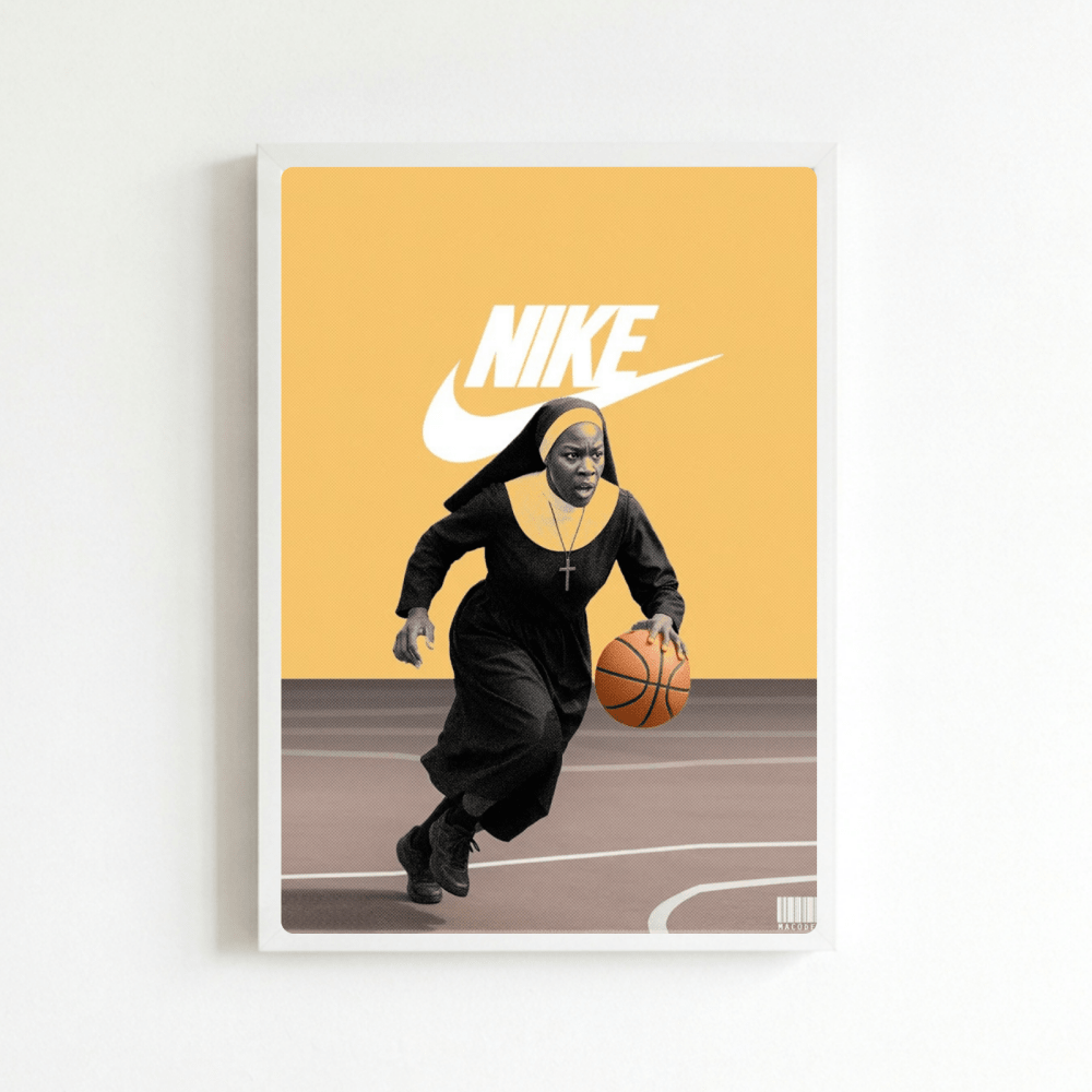 Nike - Vibes DistrictNike poster BiancoVibes District