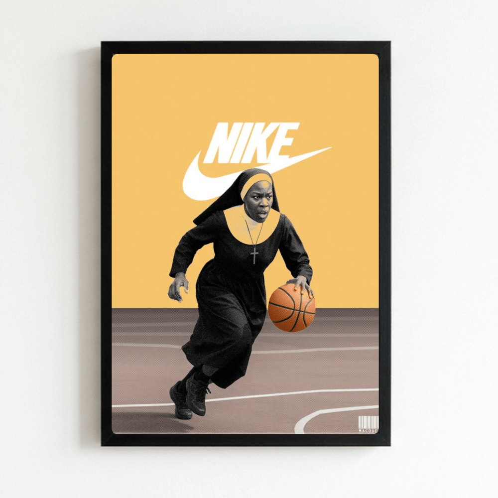 Nike - Vibes DistrictNike poster NeroVibes District