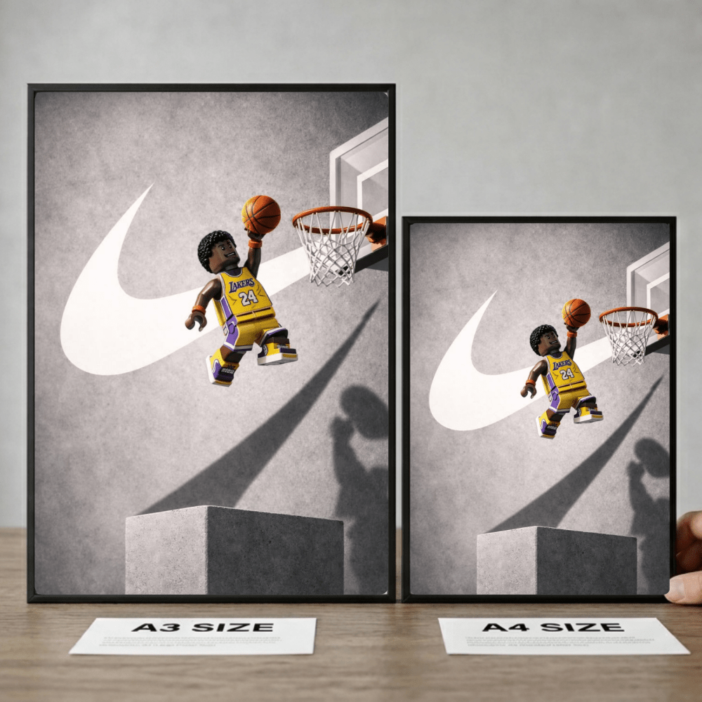 Nike lego - Vibes DistrictNike lego poster GoldVibes District