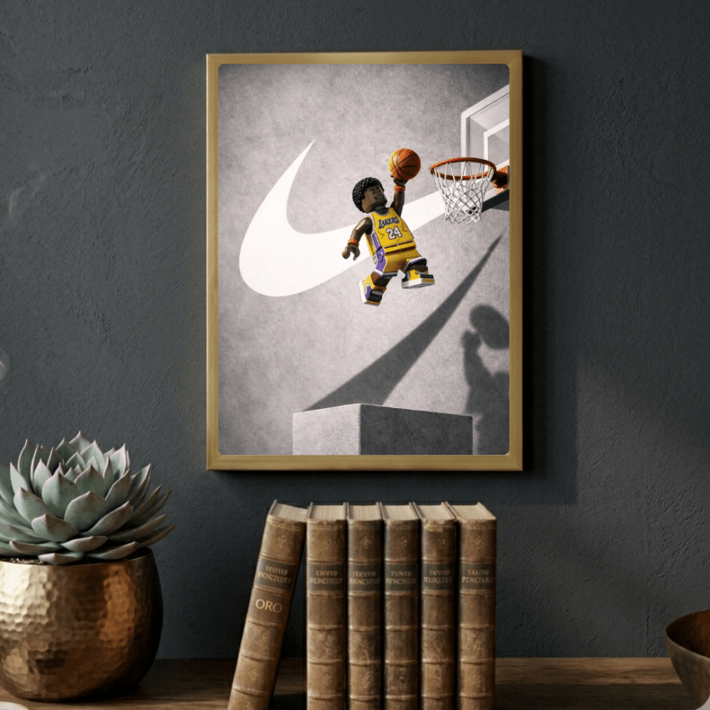 Nike lego - Vibes DistrictNike lego poster GoldVibes District