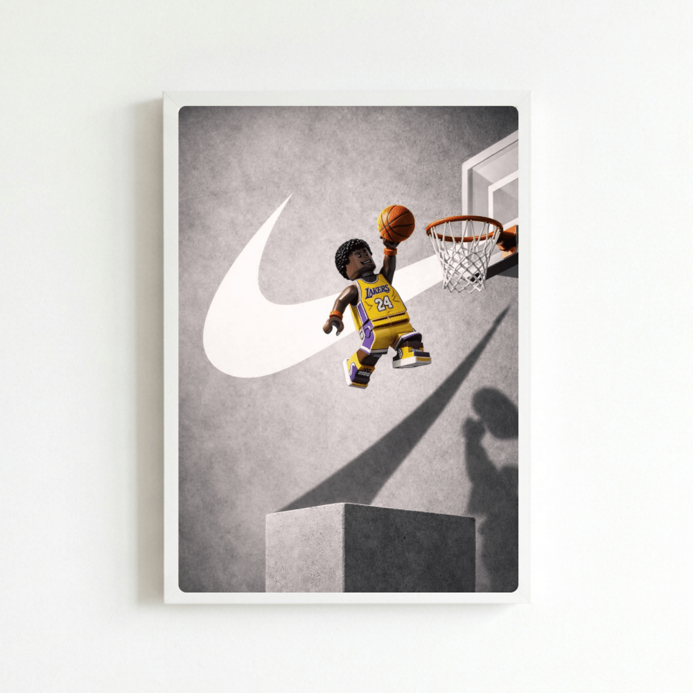 Nike lego - Vibes DistrictNike lego poster BiancoVibes District