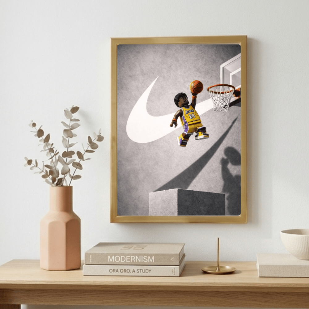 Nike lego - Vibes DistrictNike lego poster GoldVibes District
