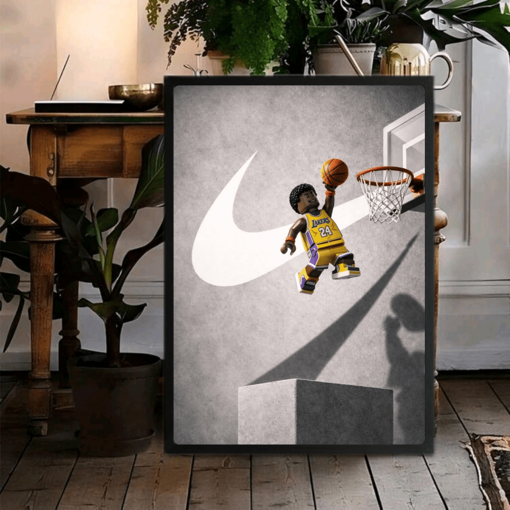 Nike lego - Vibes DistrictNike lego poster GoldVibes District