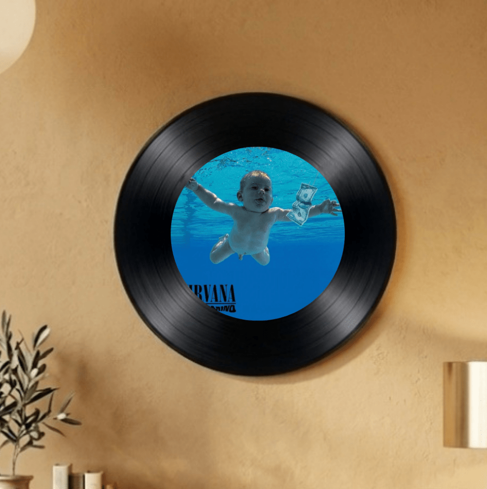Nirvana – Nevermind Decorative Wall Vinyl - Vibes DistrictNirvana – Nevermind Decorative Wall Vinyl Vinyl Vibes District