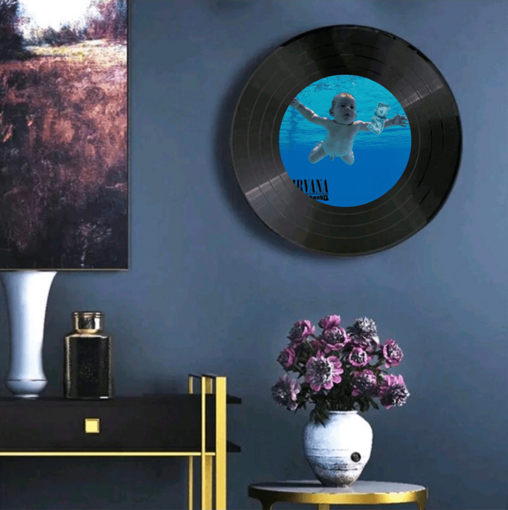Nirvana – Nevermind Decorative Wall Vinyl - Vibes DistrictNirvana – Nevermind Decorative Wall Vinyl Vinyl Vibes District