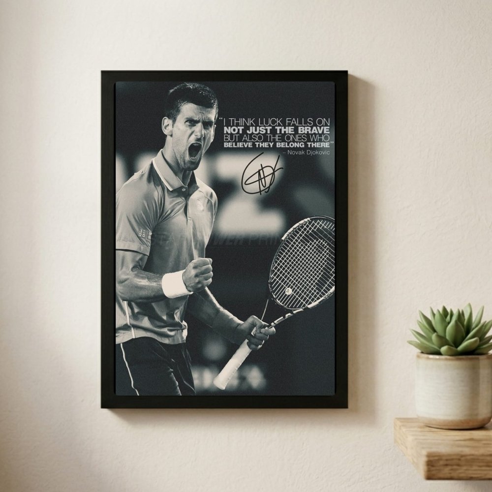 novak djokovic - Vibes Districtnovak djokovic poster GoldVibes District